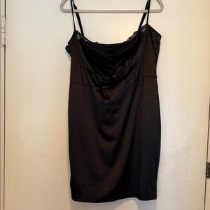 Sexy SHEIN curve sateen style dress with cup details size 2x SHEIN curve